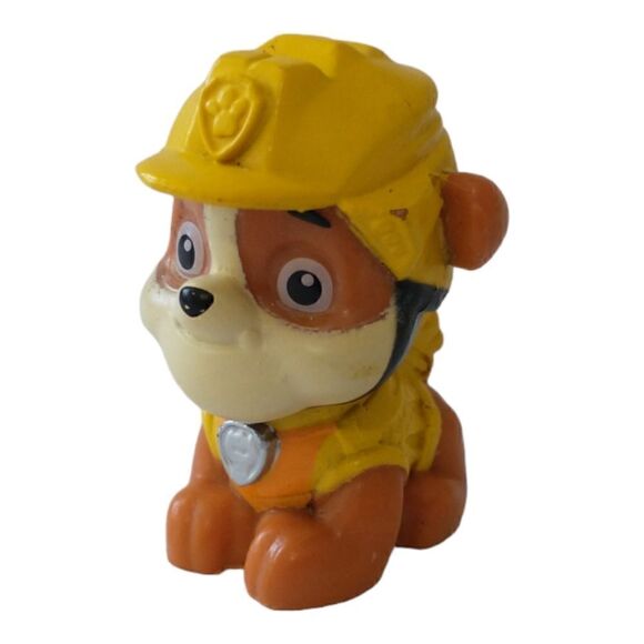Paw Patrol Rubble Bulldog Figure Cake Topper PVC Mini Figurine SML Miniature. - Picture 3 of 15